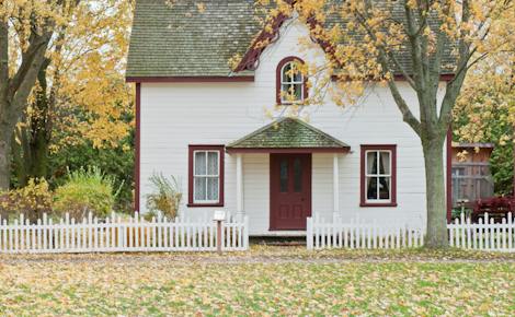 House and fence