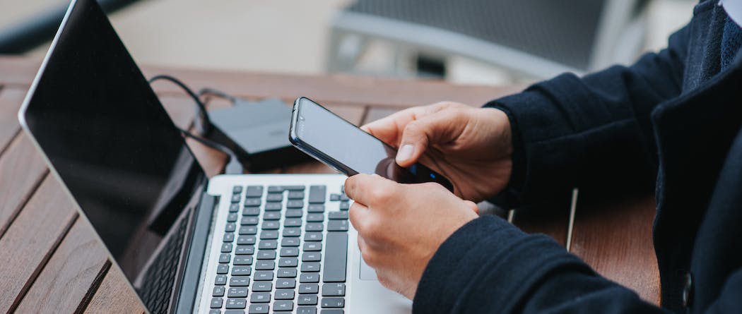 Phone and computer